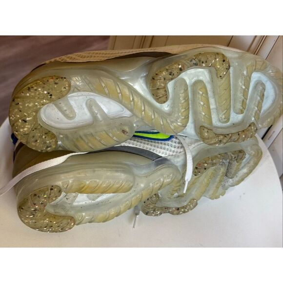 Nike Men's VaporMax 2021 Flyknit Athletic Sneakers White Blue Size 11 - Picture 11 of 15